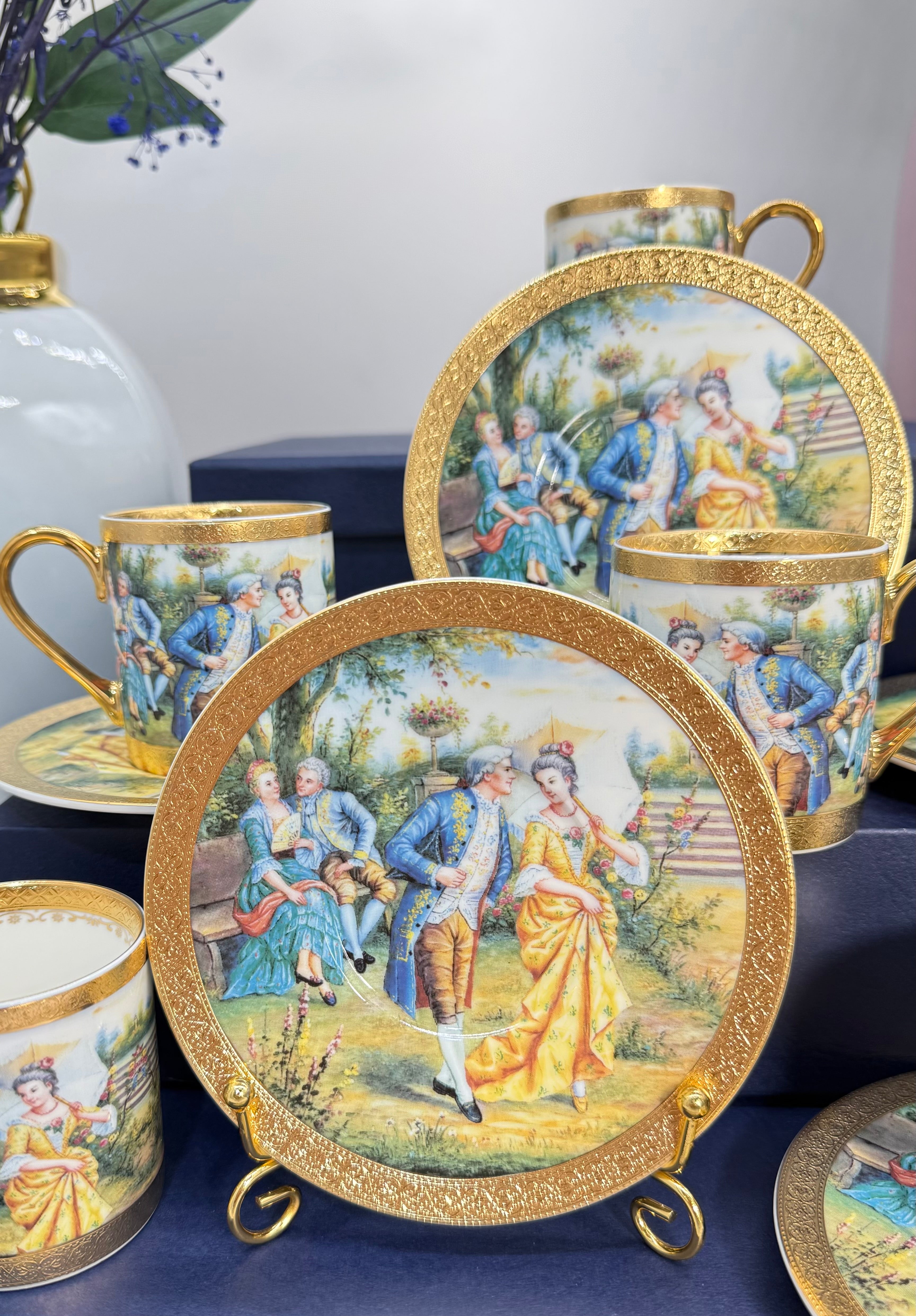 Limoges Coffee Set (6 Pieces)