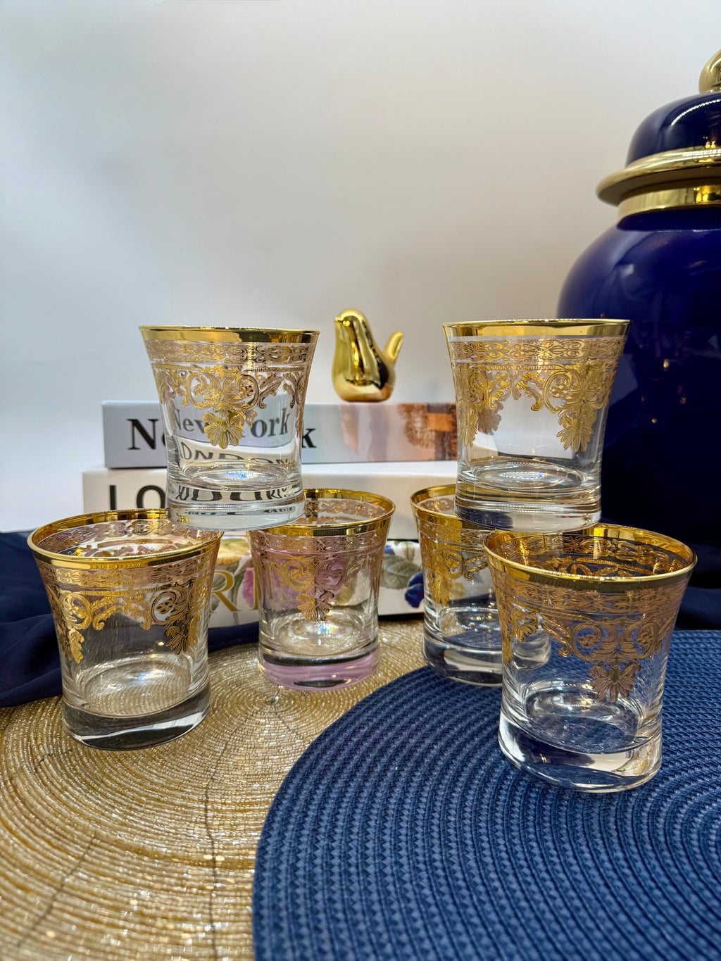 Glass Cups (6 Pieces)