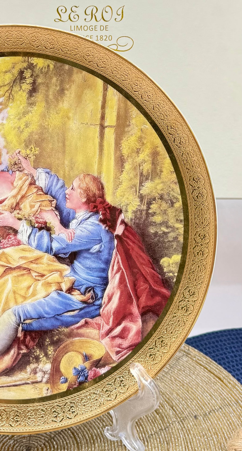 Limoges Decorative Plate (1 Plate)