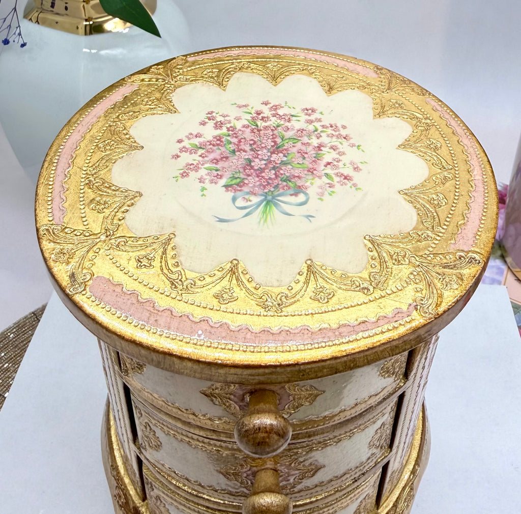 L&M Italian Wooden Jewelry Box