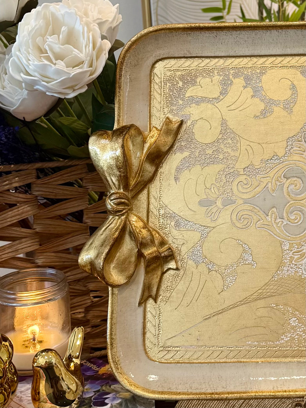 L&M Italian Wooden Tray