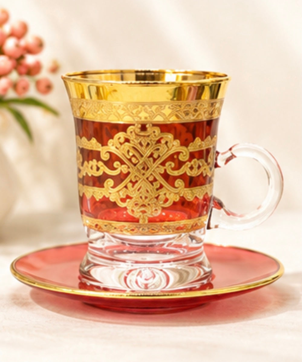 Combi Multicolor Tea Cups (6 Pieces)