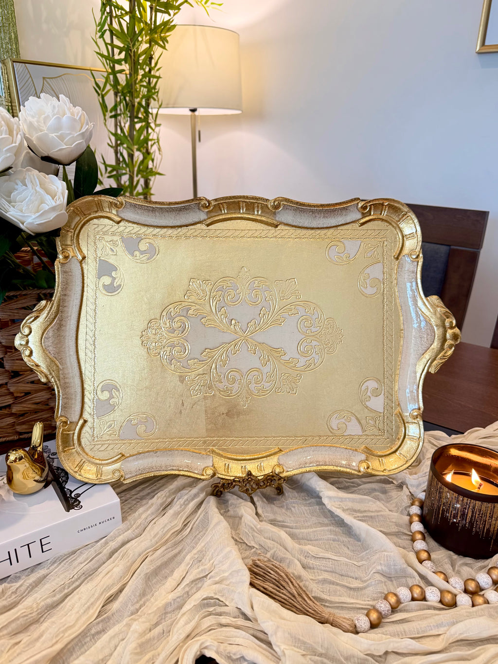 L&M Italian Wooden Tray