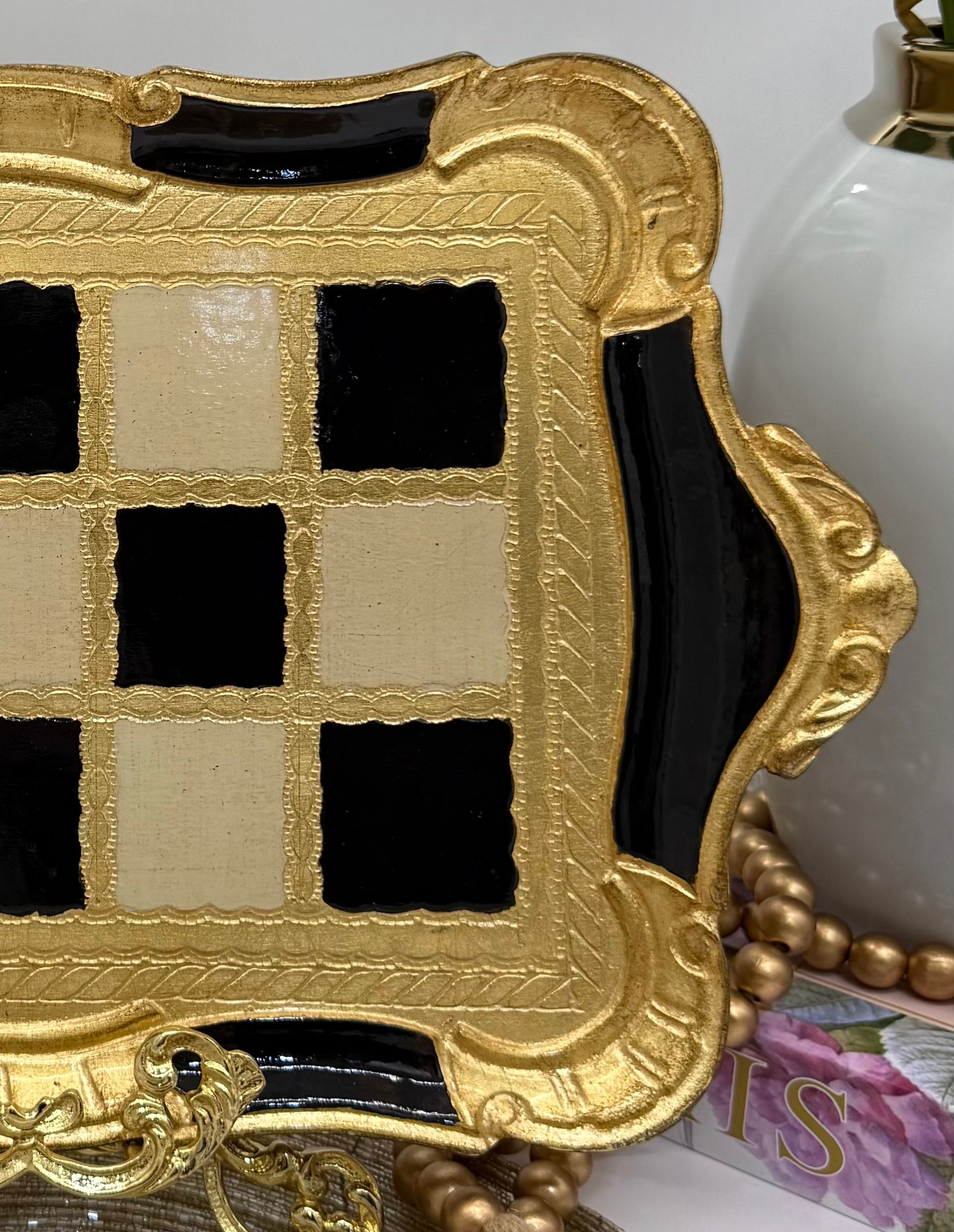 L&M Italian Wooden Tray (Medium)