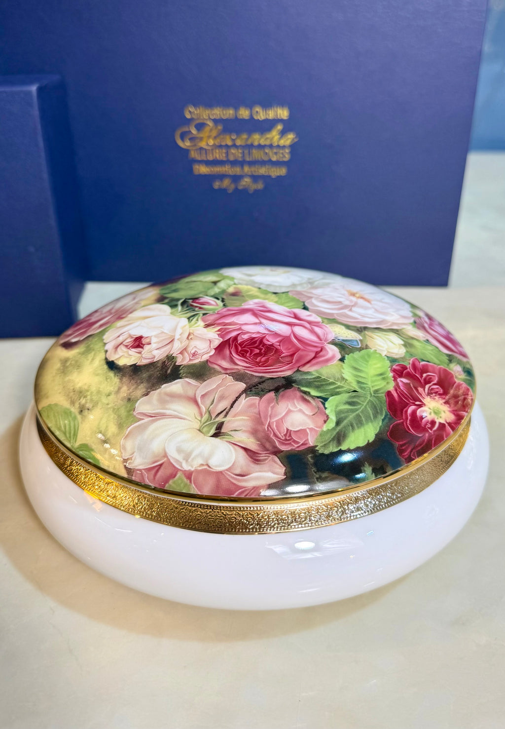 Limoges Serving Set (Box & 2 Plates)