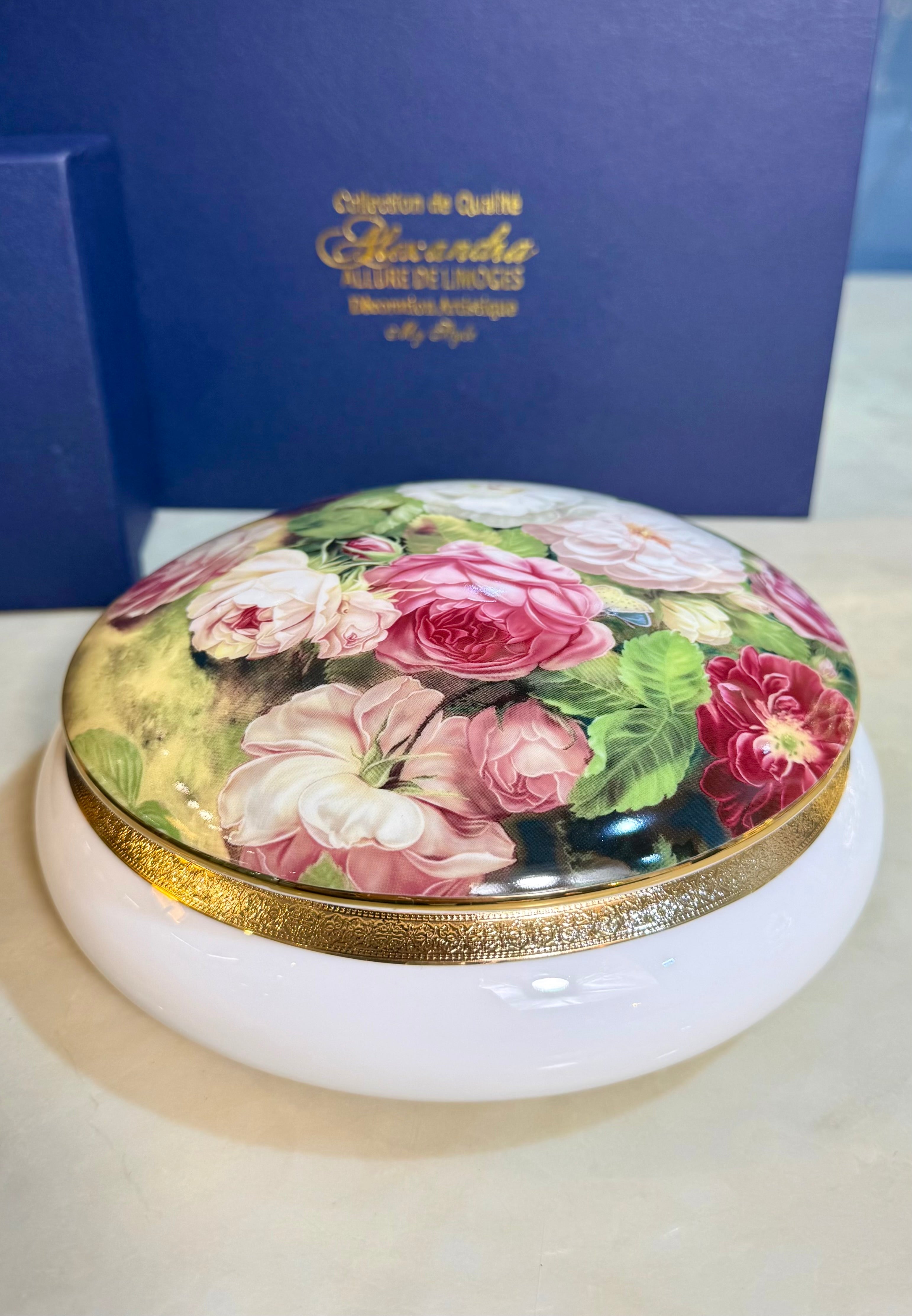 Limoges Serving Set (Box & 2 Plates)