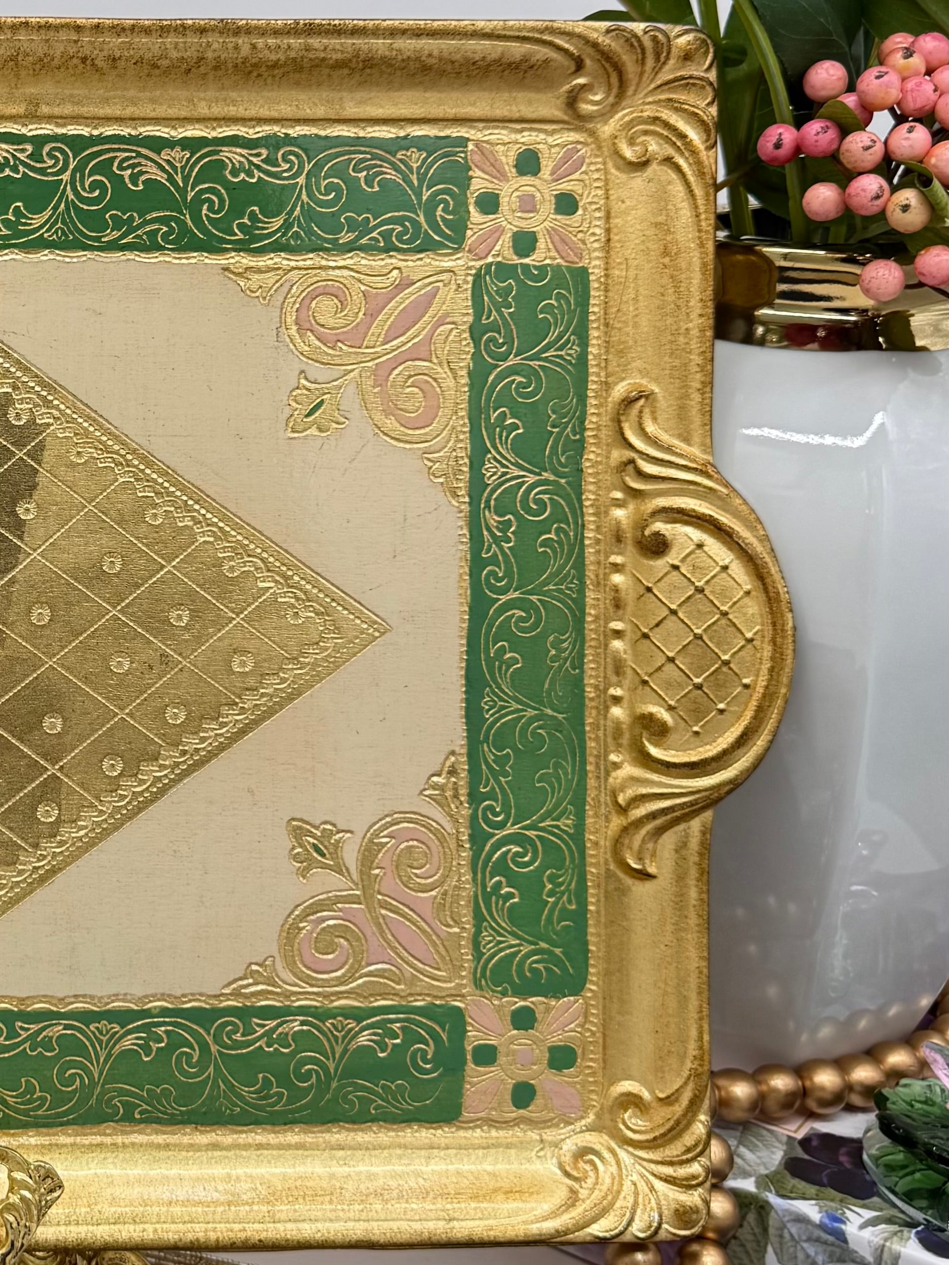 صينية L&M خشبية إيطالية (صغيرة)