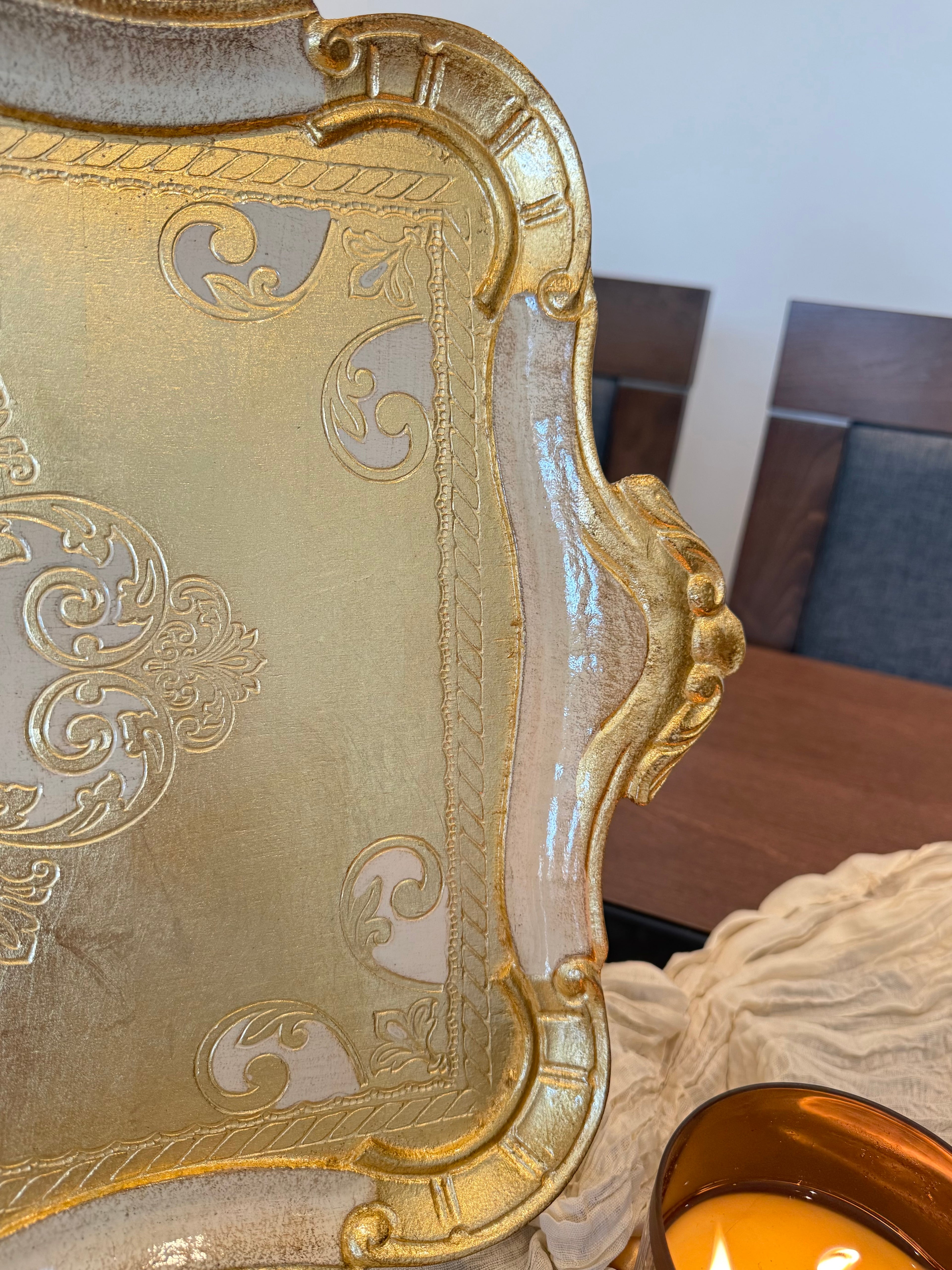 L&M Italian Wooden Tray
