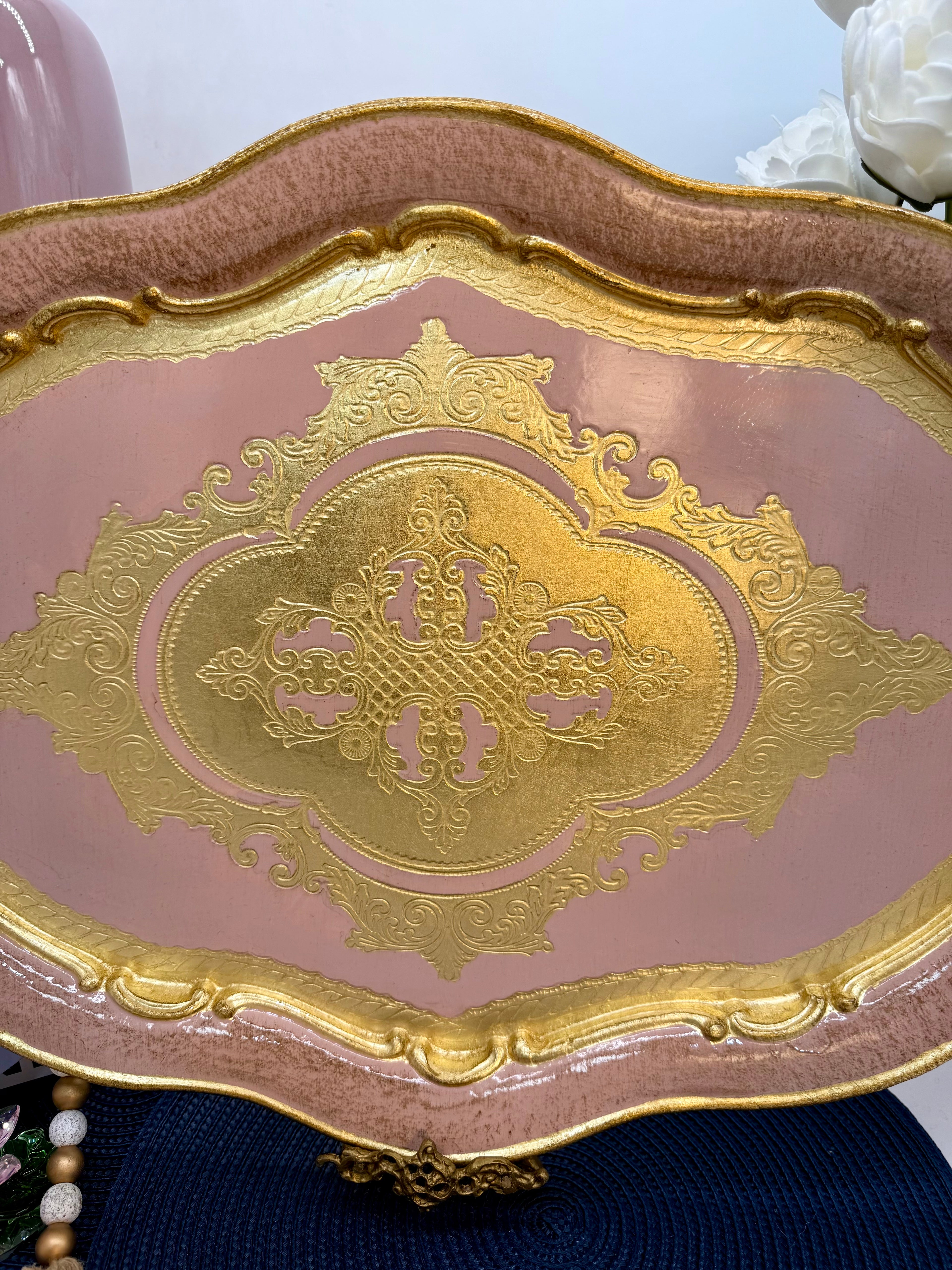 L&M Italian Wooden Tray