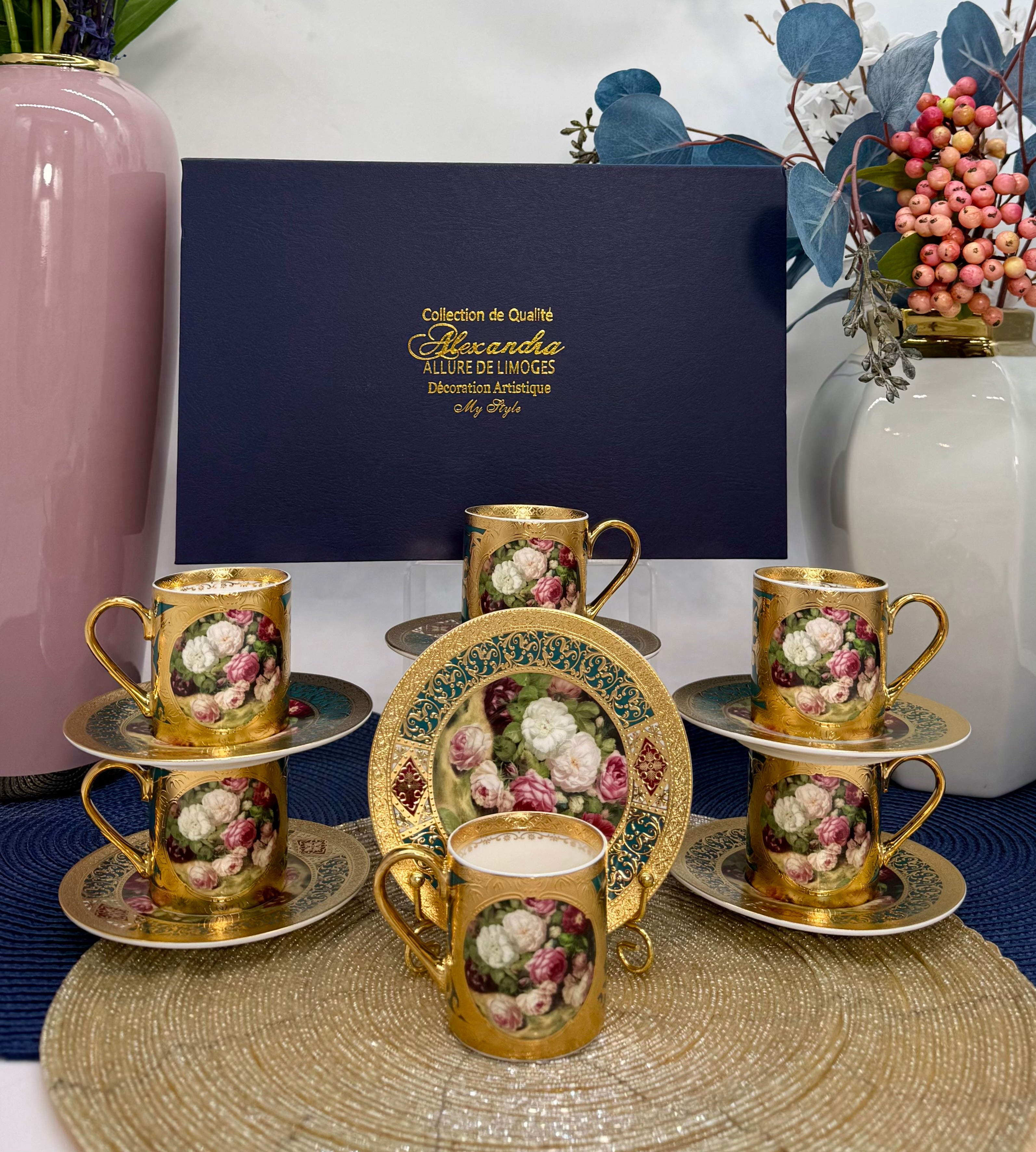 Limoges Coffee Set (6 Pieces)