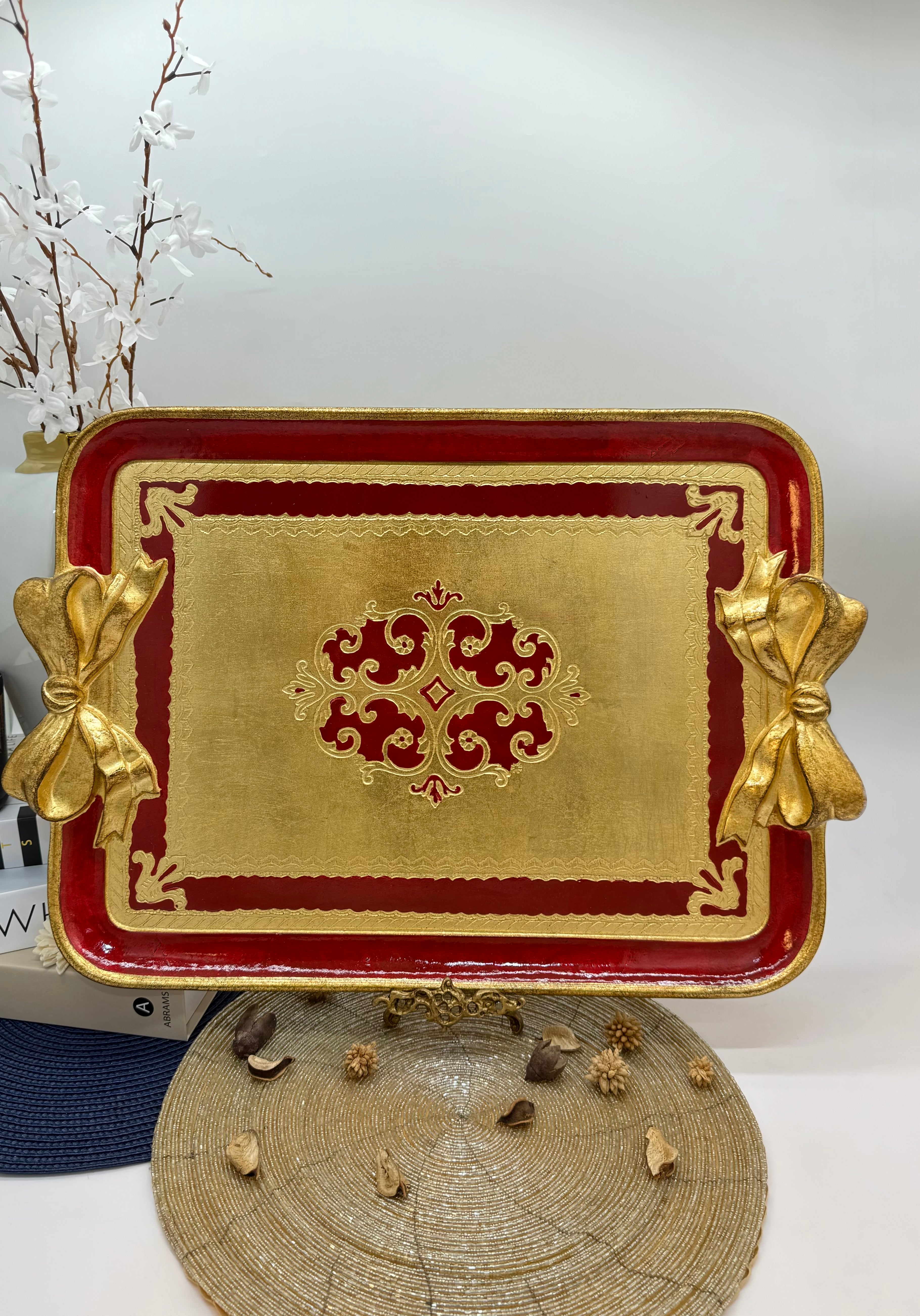 L&M Italian Wooden Tray