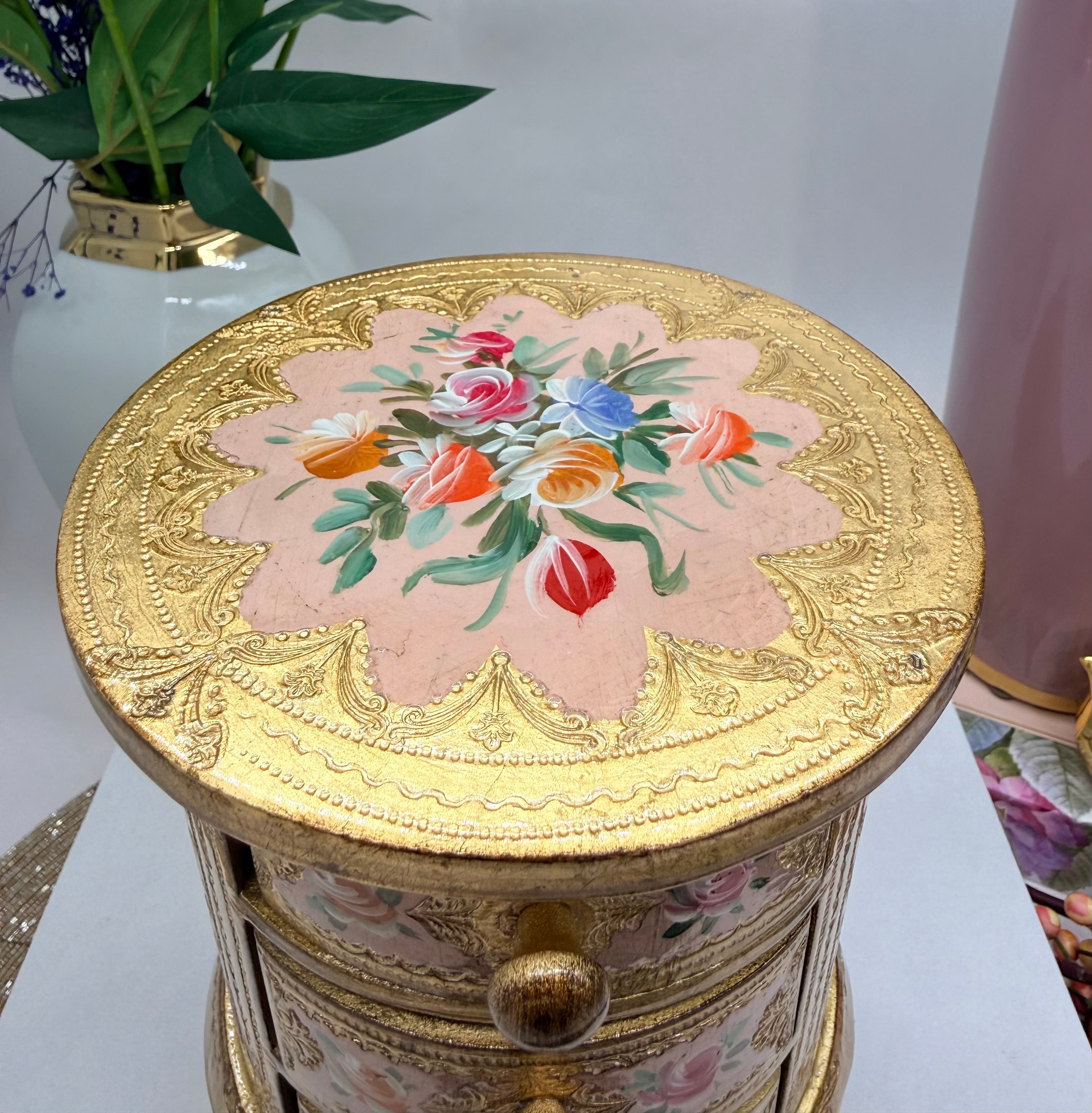 L&M Italian Wooden Jewelry Box